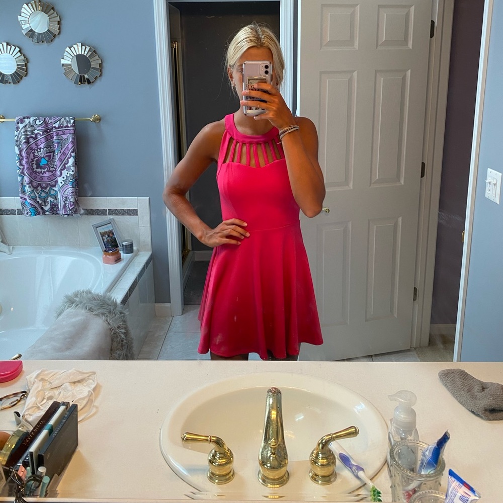 Pink dress